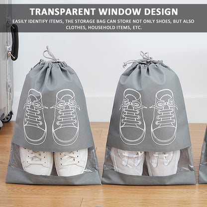 Shoe Bag - Transparent Window Portable Travel Dust-Proof