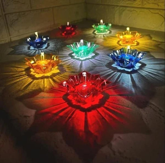 3D Reusable Colourful Diya